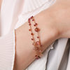 Armband · Brusi · met kwarts en tourmalijn