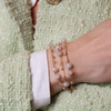 Armband · Brusi CAMELIA · met parel en maansteen