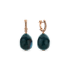 Oorbellen · Brusi CHERRY · met labradorite en diamant