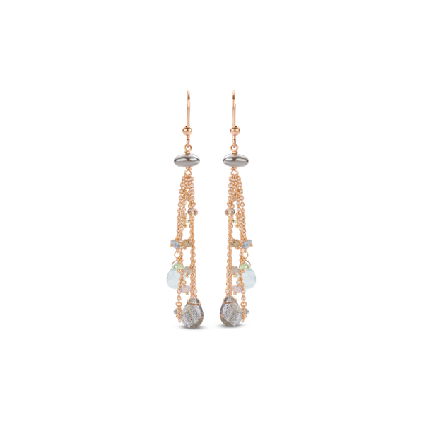 Oorbellen · Brusi · met labradorite