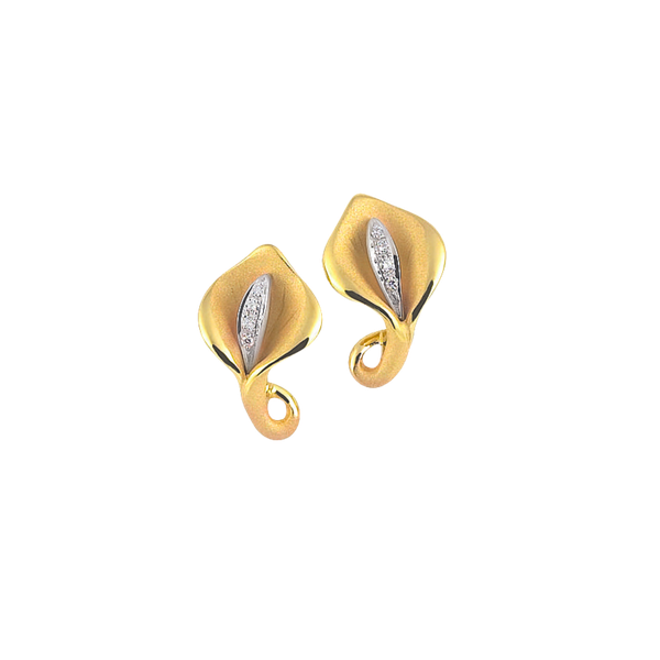 Oorbellen · Cammilli FLOWERS · met diamant