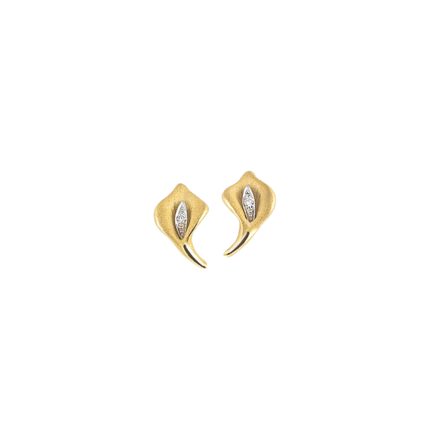 Oorbellen · Cammilli FLOWERS · met diamant