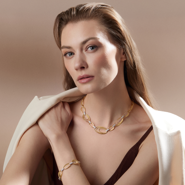 Halsketting · Cammilli ESSENTIAL · met diamant