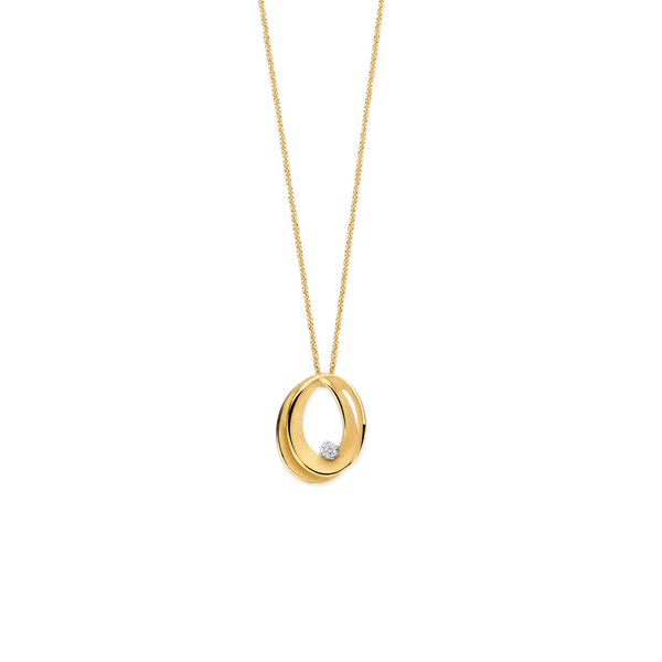 Halsketting · Cammilli ESSENTIAL · met diamant