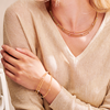 Halsketting · Vander Avort SILK ROPE · met diamant