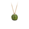 Halsketting · Bigli MINI SWEETY · met amethist, aventurijn en parelmoer (Tropical Green)