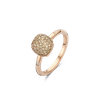 Ring small · Bigli MINI SWEETY · met bruine diamant