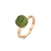 Ring · Bigli MINI SWEETY · met amethist, toermalijn en parelmoer (Tropical Green)