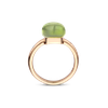 Ring · Bigli MINI SWEETY · met amethist, toermalijn en parelmoer (Tropical Green)