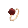 Ring · Bigli MINI SWEETY · met granaat en parelmoer (Garnet Love)