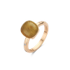 Ring · Bigli MINI SWEETY· met bergkristal en tijgeroog (The Eye Of The Tiger)