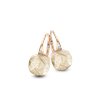 Oorbellen · Bigli MINI SWEETY · met rutielkwarts en witte parelmoer (Quartz Rutile Moonshine)