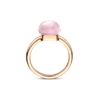 Ring · Bigli MINI SWEETY · met robijn, roze kwarts en parelmoer (Pink Quartz Pastel)