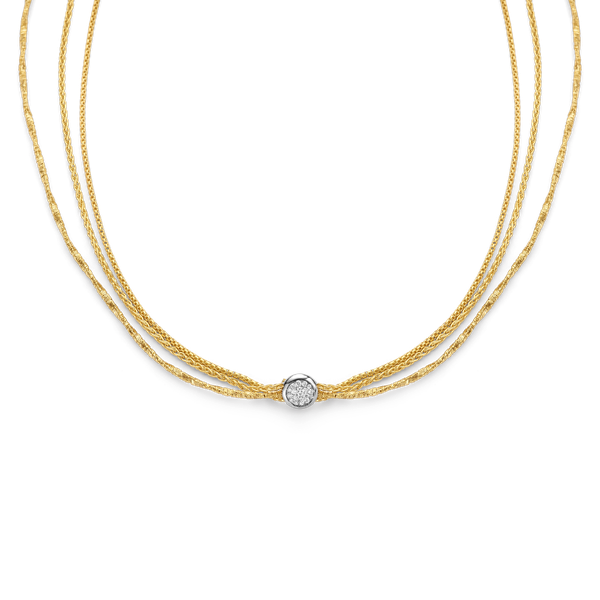 Halsketting · Vander Avort COIL · met diamant
