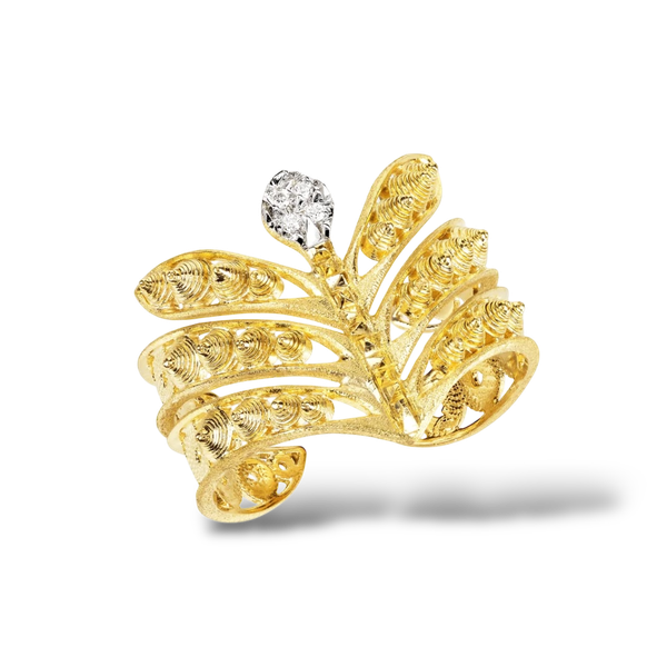 Ring · Luísa Rosas LUZ · filigraan met diamant