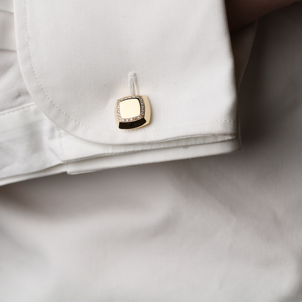 Manchetknopen · Vander Avort ESSENTIALS · met diamant