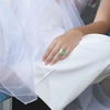 Ring · Nanis MUSE · met jadeite en bergkristal (Lattementa)