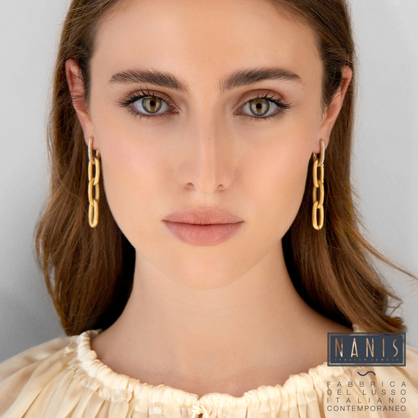 Oorbellen small · Nanis LIBERA · met diamant