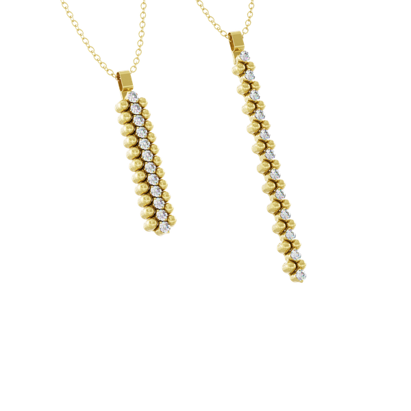 Halsketting multi-size · Serafino Consoli BREVETTO · met diamant