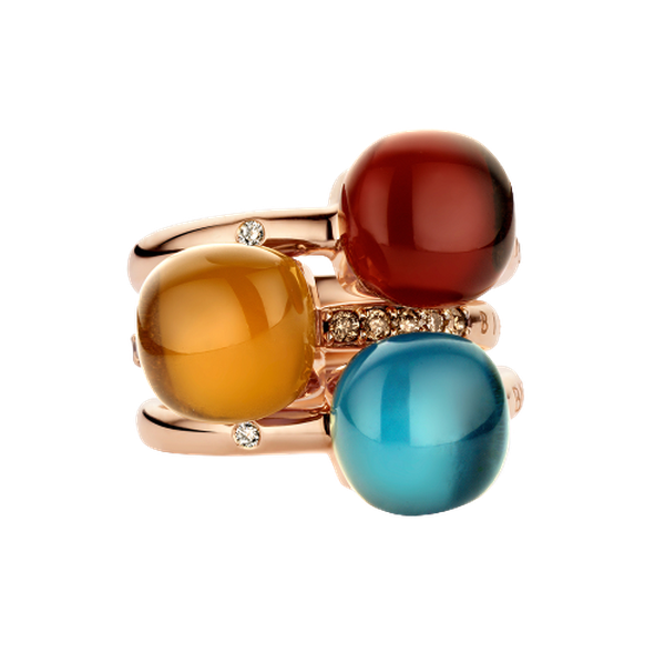 Ring · Bigli MINI SWEETY · Burned Coral