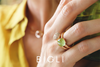 Ring original · Bigli MINI SWEETY · met diamant