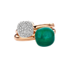 Ring small · Bigli MINI SWEETY · met diamant