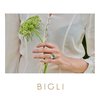 Ring · Bigli MINI LEAVES · met diamant