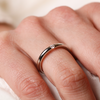 Ring · Niessing Spannring® · Platina met 0,09ct diamant