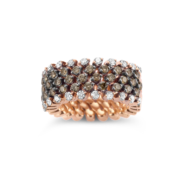 Ring multi-size · Serafino Consoli BREVETTO · met 1.10ct diamant