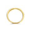 Ring alliance geel goud met 0.21ct diamant