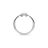 Ring solitaire  · Vander Avort · met 0.32ct rosecut diamant