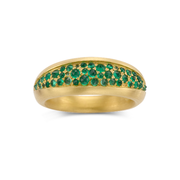 Ring · Vander Avort MOUNTAIN · met smaragd