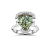 Ring · Vander Avort UNIQUE · met zonnesteen en diamant