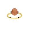 Ring · Nanis PETRA · met oranje aventurijn en diamant