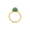 Ring · Nanis AMAZONIA · met groene aventurijn en diamant