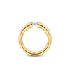 Ring · Niessing Spannring® Tapered · Classic Yellow met 0.31ct diamant