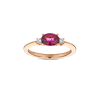 Ring · Vander Avort COLOURFUL · met toermalijn en diamant