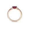 Ring · Vander Avort COLOURFUL · met toermalijn en diamant