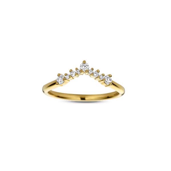 Ring Furcula · Vander Avort ICON · met diamant