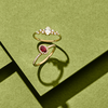 Ring · Vander Avort INFINITE Sunset Oval · met diamant