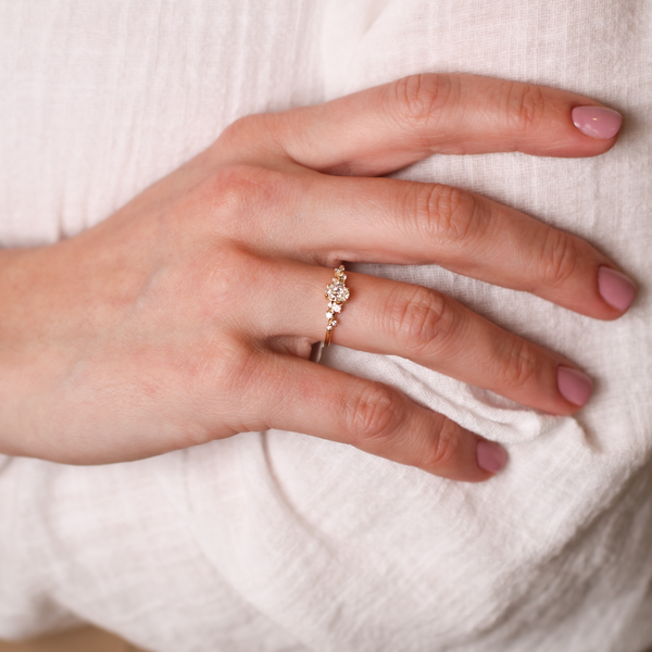 Ring Sunset Oval · Vander Avort INFINITE · met diamant