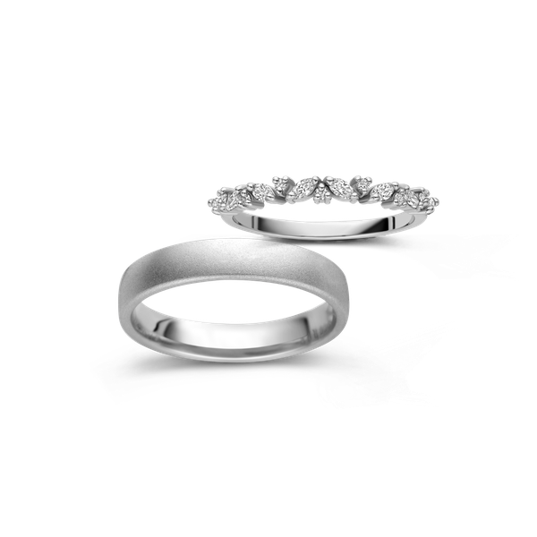 Trouwringen · Vander Avort CEREMONY · met en zonder diamant