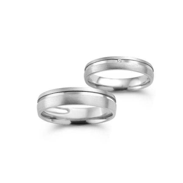 Trouwringen · Vander Avort CEREMONY · met of zonder diamant