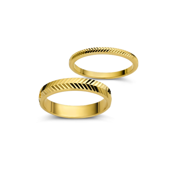 Trouwringen · Vander Avort CEREMONY · met structuur