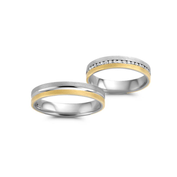 Trouwringen · Vander Avort CEREMONY · met of zonder diamant