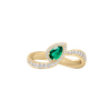 Ring · Vander Avort ICON · met smaragd en diamant