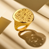 Ring · Vander Avort LACE · met gouden draad