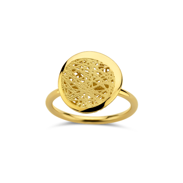 Ring mini · Vander Avort LACE · met gouden draad
