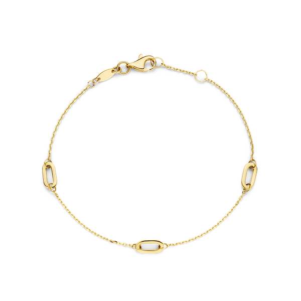 Armband · Vander Avort ESSENTIALS · met ovale elementen