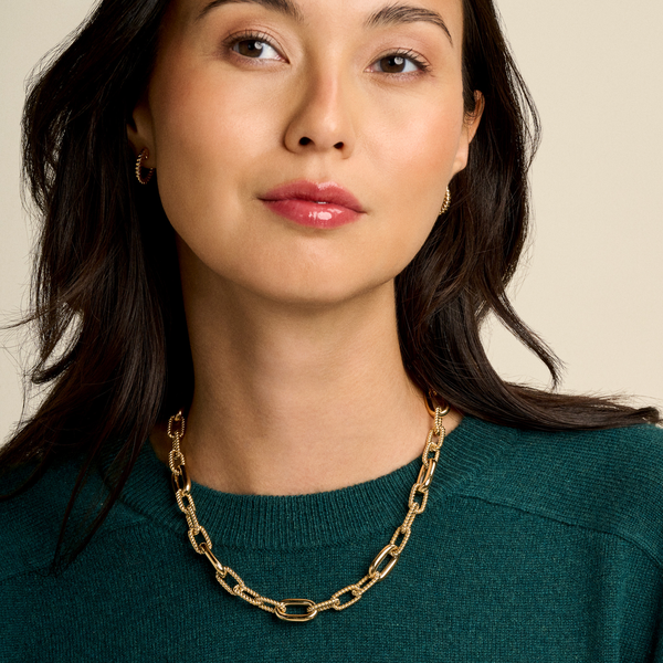 Halsketting · Vander Avort FLOW · met ovale schakels